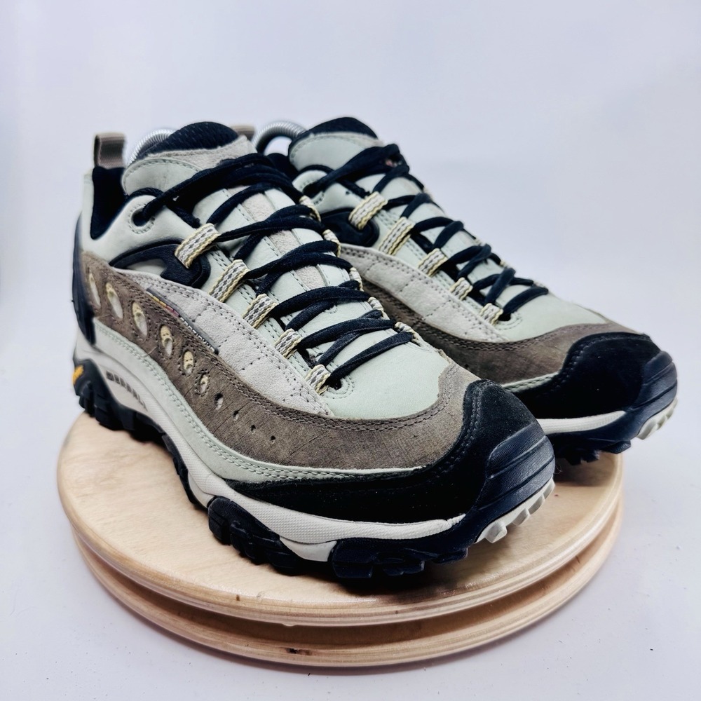 Merrell Pulse II Low Womens 9 Trail Hiking Walking Shoes Sneakers beige - Picture 2 of 8